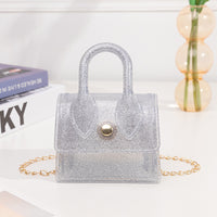 PVC Silicone Chain Bag Shoulder Messenger Mini Jelly Bag