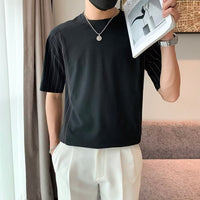 Summer Pu Shuai Short-sleeved T-shirt Men's Design T-shirt Trendy Round Neck Half Sleeve