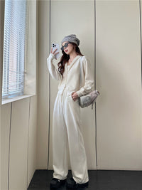 New Casual Sportswear Hoodie Two-piece Set