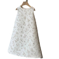 Girls' Printed Little Daisy Lace Dress