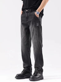 Springautumn Relaxed Fit Jeans For Men