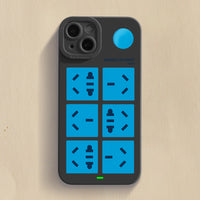 Creative Silicone Phone Case Charging Socket