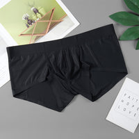Men's Thread Ice Silk Seamless Quick-drying Boxers