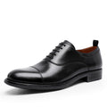 First Layer Cowhide Gradient Upper Lace-up Men's Shoes