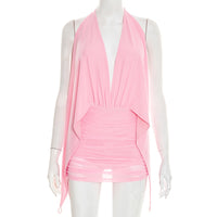 Women's Summer New Solid Color Dress