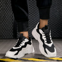 Thick-soled Shock Absorbing Lightweight Casual Sneaker