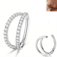 316L Stainless Steel Seamless Ring Multi-functional Ring