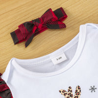 Children's Spring And Autumn Long Sleeve Triangle Rompers Suit