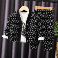 Three-piece Baby Spring And Autumn Sweater