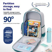 School Student Schoolbag Children's Waterproof Backpack Wear-resistant Men And Women