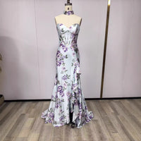 Fishtail Long Dress Figure-flattering And Slimming Evening Gown