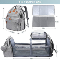 Folding Crib Anti-mosquito Stroller Large Capacity Baby Bag