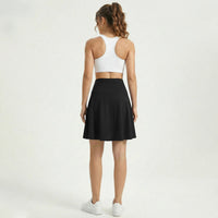 High-waisted Athletic Skirt A-line Silhouette Figure-flattering