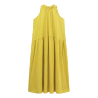Womens Relaxed Elegant Vintage-style Long Dress