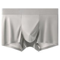 Light-luxury Satin Ice Silk Antibacterial Mens Boxer Briefs
