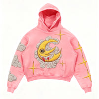Fashion Casual Printed Polyester Sweater