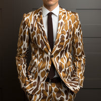 Men's 3D Digital Printing Suit Cos Party