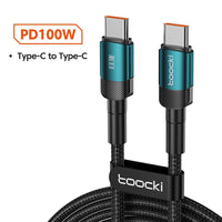Aluminum Alloy Data Cable Type-C 5A Fast-Charging Cable