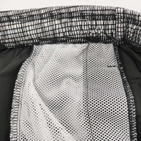 Men's Shiny Printed Loose Beach Drawstring Leisure Shorts