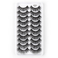 3D Imitation Mink Hair Natural Length False Eyelashes Three-dimensional
