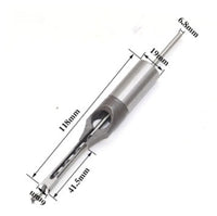 Square hole drill bit