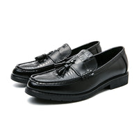 Personalized Tassel Pointed Toe New Fashion Leather Casual Shoes