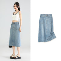 Women's Fashion Personality Hip-wrapped Mid-length Dress