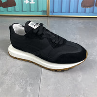 Colorblock Thick Bottom Korean Style All-match Retro Trendy Men's Shoes