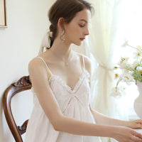 Women's Loose Lace Suspender Nightdress