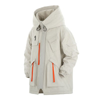 Men's Loose Cargo Thickened Warm Cotton Coat
