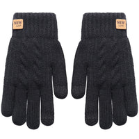 Winter Women's Double Layer Fleece-lined Thickened Cold Protection Warm Cycling