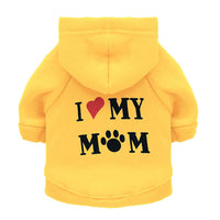 Dog Clothes Fleece Printed Mummy Pet Sweater