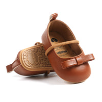 Autumn Bow Soft Bottom Non-slip Toddler Shoes