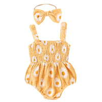 Girls' Fashion Personality Sling Romper Romper