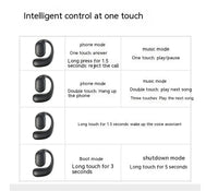 New OWS Wireless Bluetooth Headset Ear-mounted Ultra-long Standby