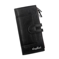 Fashion Minimalist Magnetic Buckle Multi-card Slot Zipper Bag