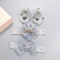 Hairband Socks Set Baby Bow