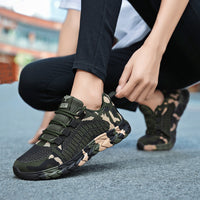 Camouflage Men's And Women's Sports Running Shoes