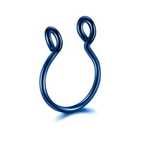 Stainless Steel U-shaped Nose Ring Simple Style Non-perforated Nose Studs