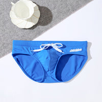 Men's Low Waist Stretch Comfortable Trendy Sexy Swimming Trunks