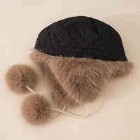 Women's Winter Faux Fur Raccoon Hat