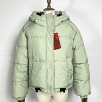 Hooded Solid Color Small Down Coat