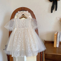 Fashion Personality Dress Girl Bubble Sleeves