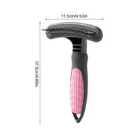 Pet Grooming Comb Cute Pet Grooming Comb Hair Removal Combs Effective Rustproof Shedding Brush For Puppies Pets Acceessories