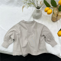 Children's Sweater Long Sleeved Bottom Printed