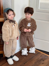 Korean Style Male And Female Children's Loungewear Baby Girl