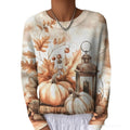 Women's Round-Neck Casual Commuter Sweater