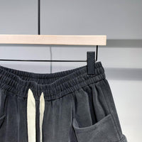 Fashion Three-dimensional Large Workwear With Pocket Shorts