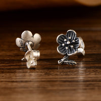 Retro Personality Men And Women Lotus Ear Studs