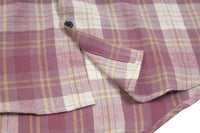 Loose Plaid Long Sleeve Shirt For Men